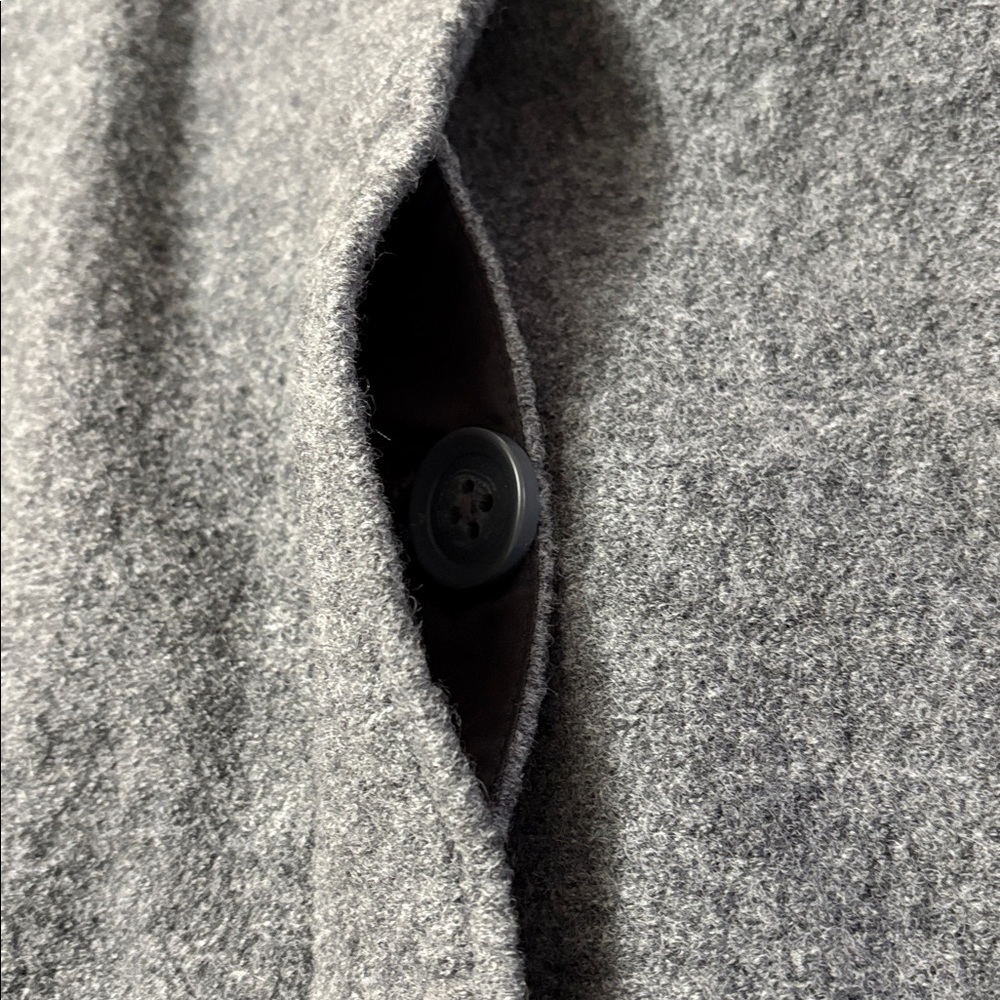 L.L. Bean Gray Bellandi Italian Wool Women's Coat - Picture 7 of 14